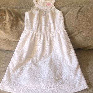 Lily Pulitzer size 0 crochet white dress